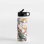 Floral and Birds XXXV Water Bottle Gallery Image 1