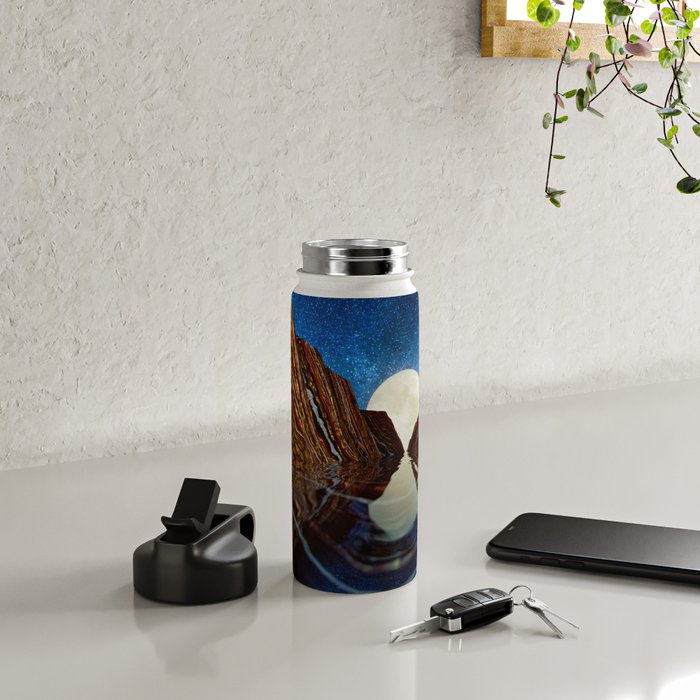 Moon Reflection Water Bottle Gallery Image 4