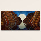 Moon Reflection Desk Mat Gallery Image 3