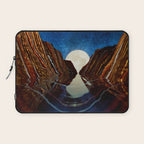 Moon Reflection Laptop Sleeve Gallery Image 1