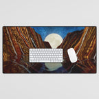Moon Reflection Desk Mat Gallery Image 1