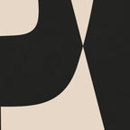 Modern Black And White Abstract Art 1 Coffee Mug Gallery Image 2