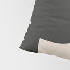 Modern Black And White Abstract Art 1 Pillow Sham Gallery Image 4