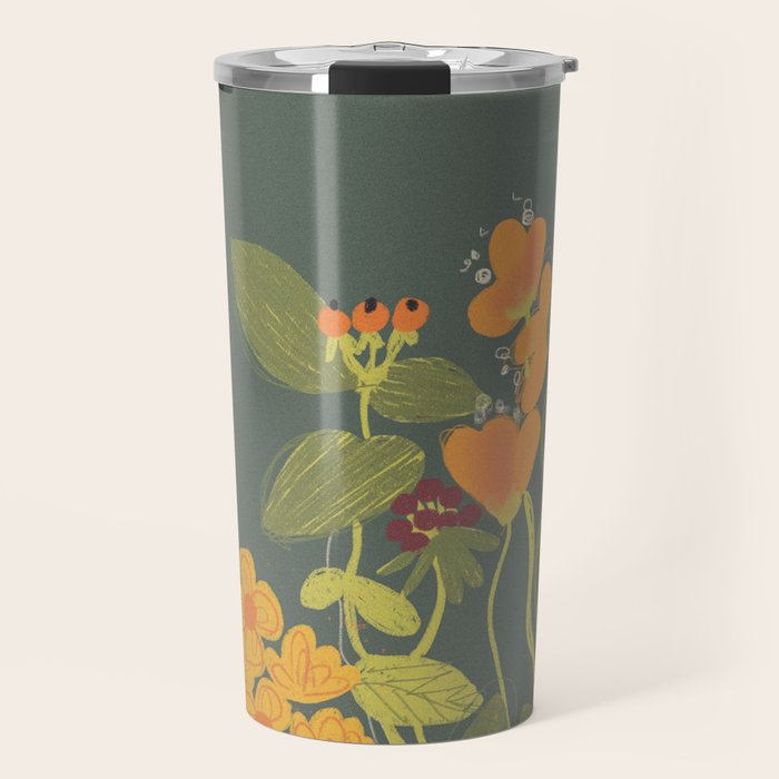Meadow flowers Travel Mug Gallery Image 1