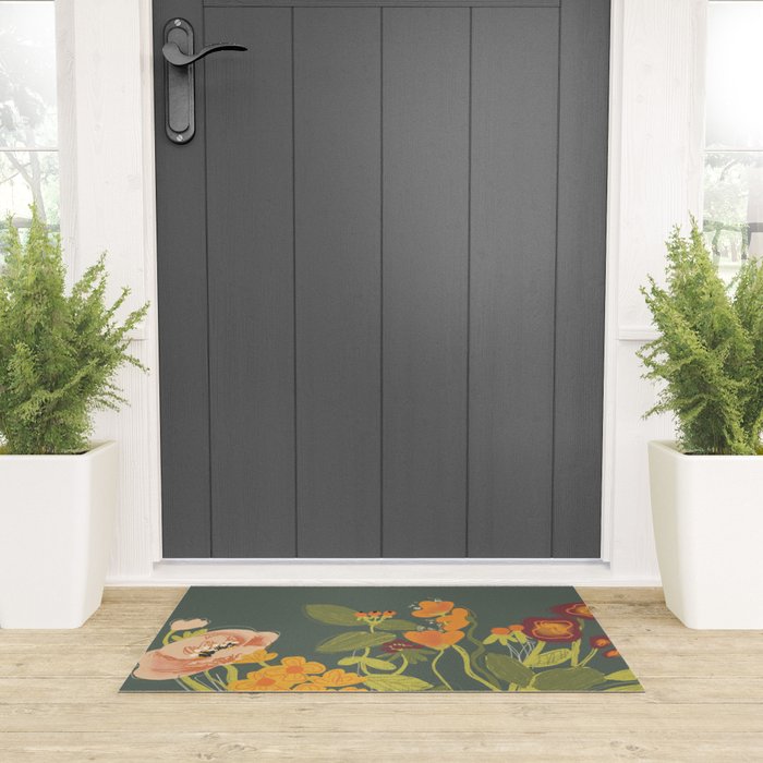 Meadow flowers Welcome Mat Gallery Image 3