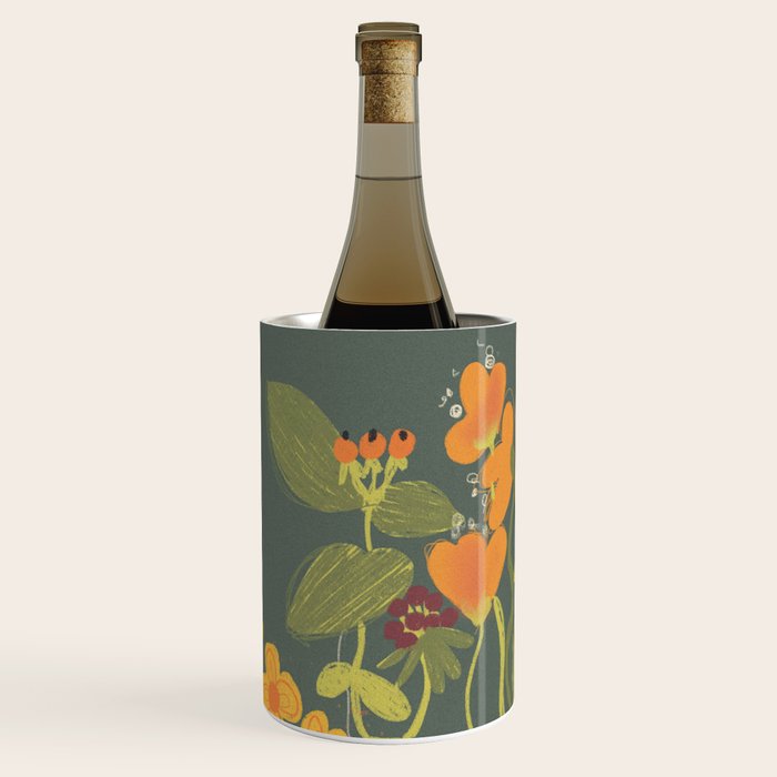 Meadow flowers Wine Chiller Gallery Image 1