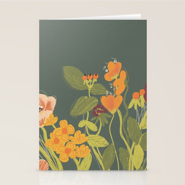 Meadow flowers Stationery Card Gallery Image 1