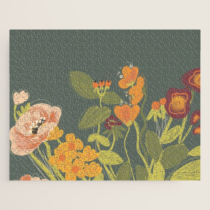 Meadow flowers Jigsaw Puzzle Gallery Image 1