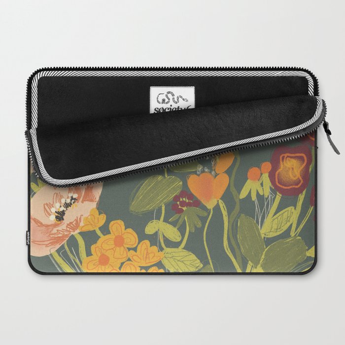 Meadow flowers Laptop Sleeve Gallery Image 2