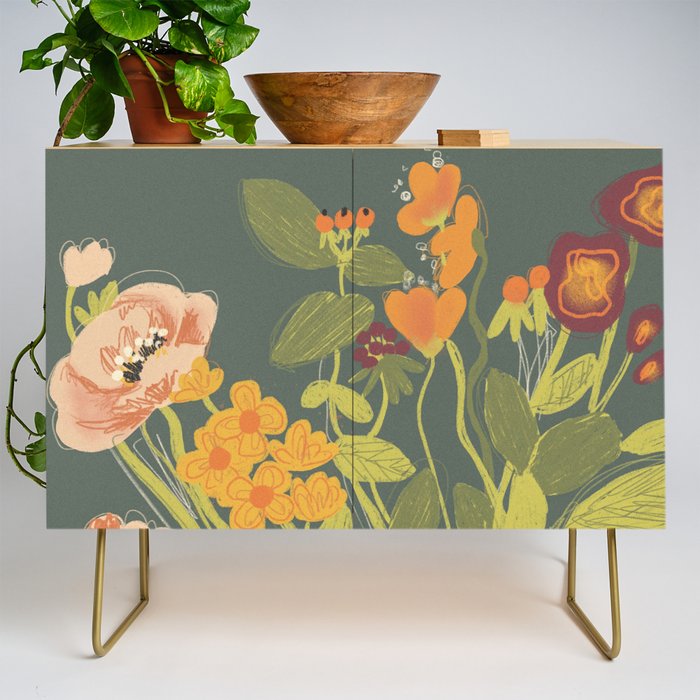 Meadow flowers Credenza Gallery Image 1