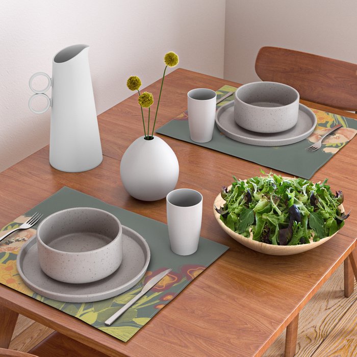 Meadow flowers Placemat Gallery Image 2