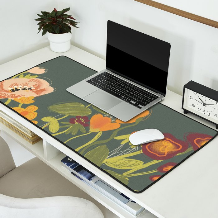 Meadow flowers Desk Mat Gallery Image 2