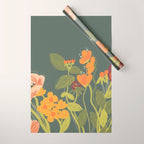 Meadow flowers Wrapping Paper Gallery Image 1