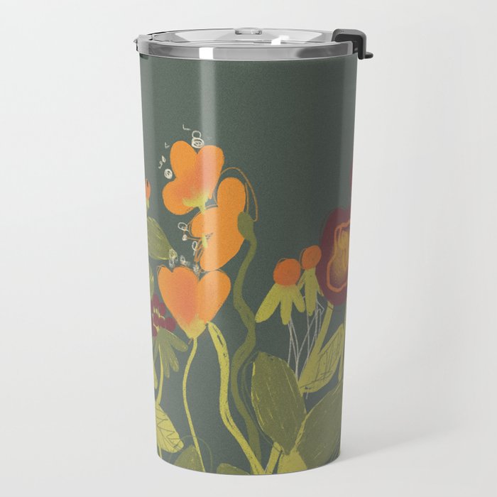 Meadow flowers Travel Mug Gallery Image 2