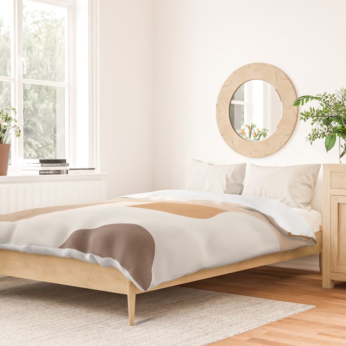 Abstract Minimal Shapes 19 Duvet Cover Gallery Image 2