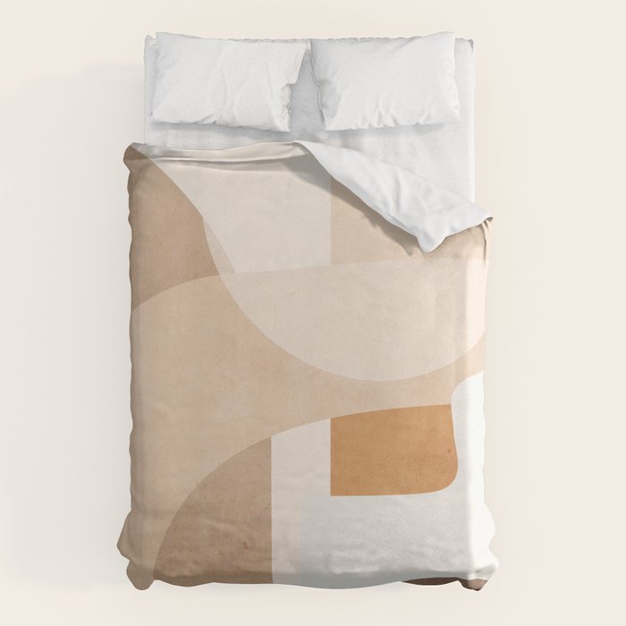 Abstract Minimal Shapes 19 Duvet Cover Gallery Image 6