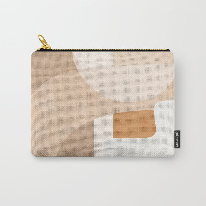 Abstract Minimal Shapes 19 Carry All Pouch Gallery Image 1