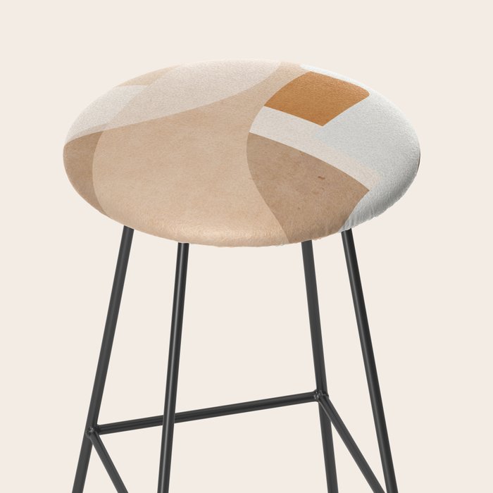 Abstract Minimal Shapes 19 Stool Gallery Image 2