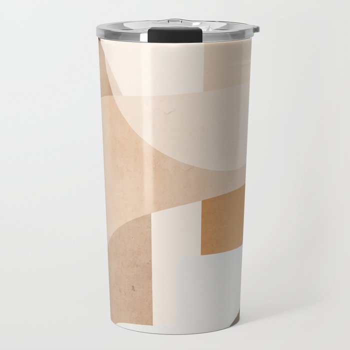 Abstract Minimal Shapes 19 Travel Mug Gallery Image 1