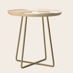 Abstract Minimal Shapes 19 Side Table Gallery Image 1
