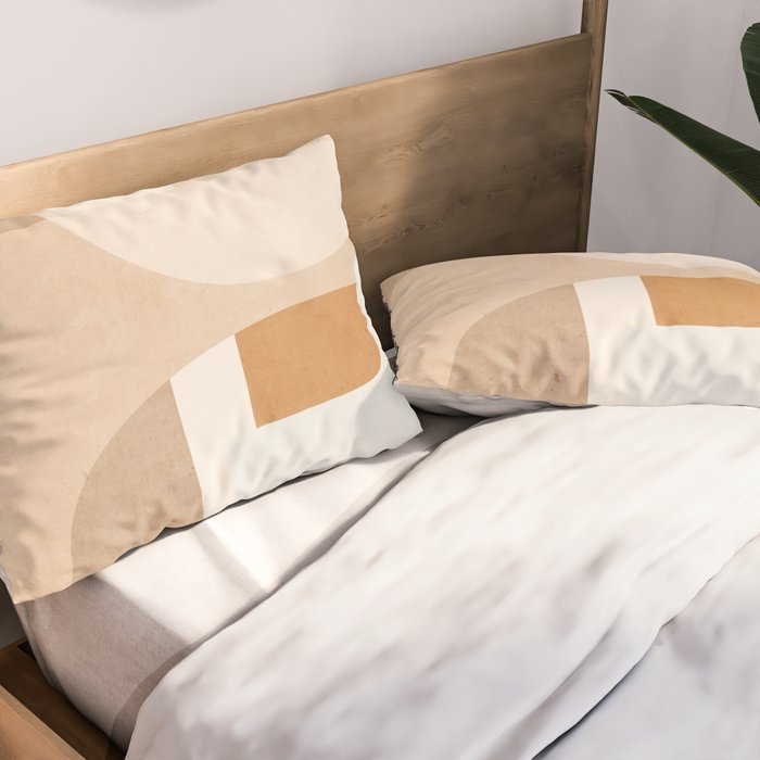 Abstract Minimal Shapes 19 Pillow Sham Gallery Image 2