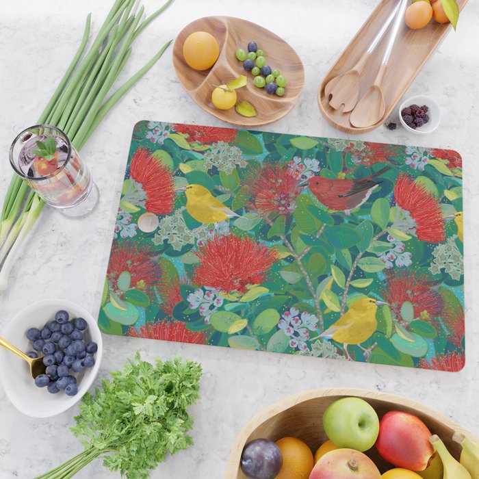 Ohia Lehua Life Cutting Board Gallery Image 2