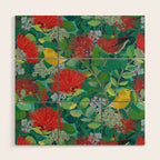 Ohia Lehua Life Wood Wall Art Gallery Image 1