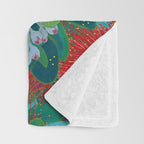 Ohia Lehua Life Throw Blanket Gallery Image 3