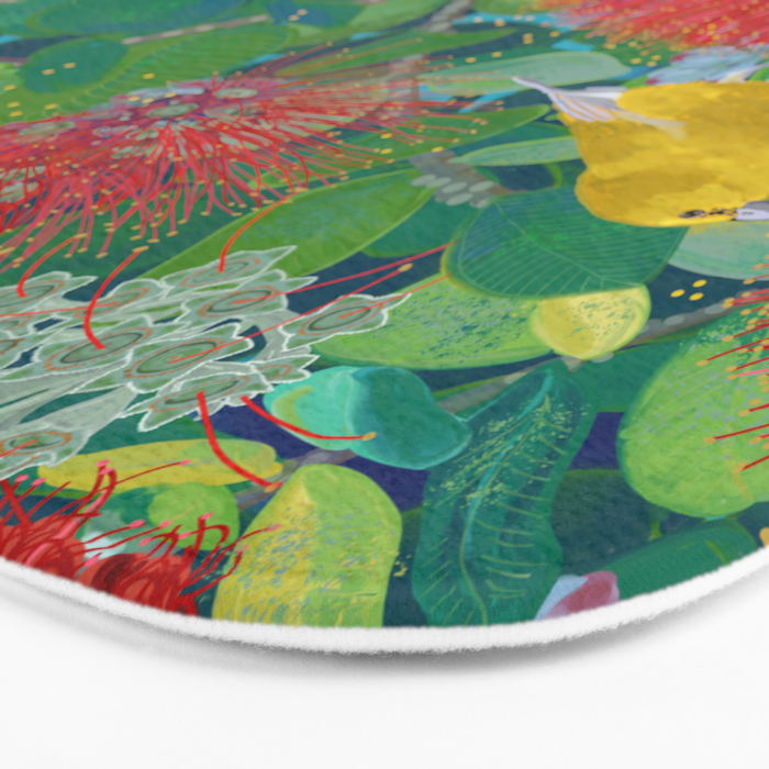 Ohia Lehua Life Bath Mat Gallery Image 3