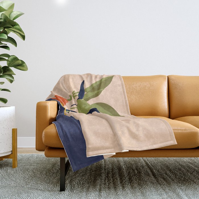 Still Life 1 Throw Blanket Gallery Image 1