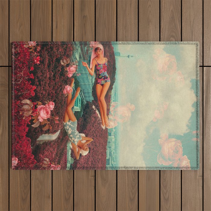 Those Pink Afternoons Outdoor Rug Gallery Image 1