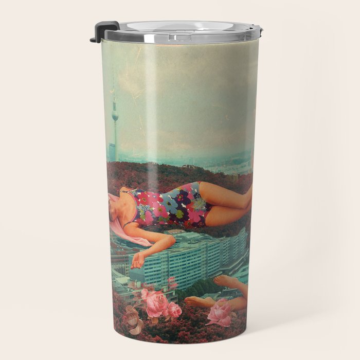 Those Pink Afternoons Travel Mug Gallery Image 3