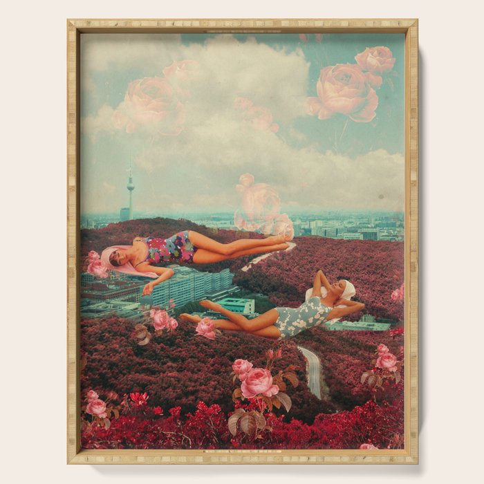 Those Pink Afternoons Serving Tray Gallery Image 1