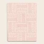 Sweet Doodle Squares . Peachy Pink Notebook Gallery Image 4