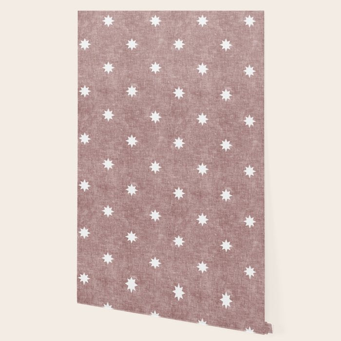 stars on mauve Wallpaper Gallery Image 2