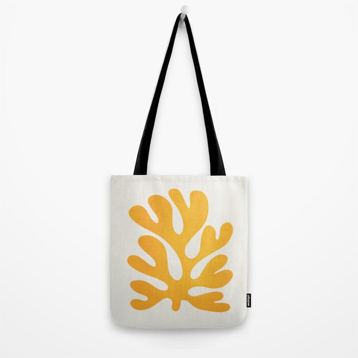 Canary Leaf: Matisse Color Paper Cutouts 04 Tote Bag Gallery Image 2