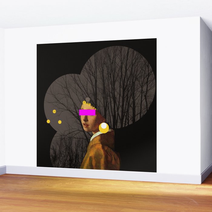 Vermeer und der Strang des Gedankenganges Wall Mural Gallery Image 2