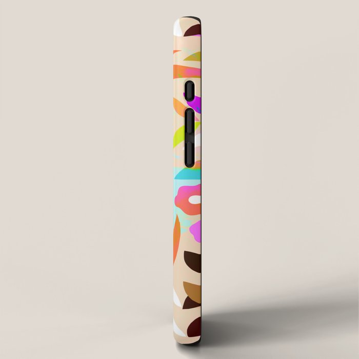 TROPICAL BIRD PATTERN COLLAGE iPhone Case Gallery Image 2