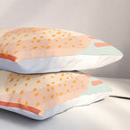 mid century modern abstract design II Pillow Sham Gallery Image 3