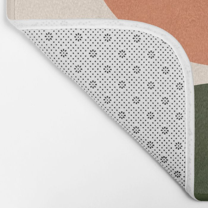 Abstract Shape Design Bath Mat Gallery Image 2