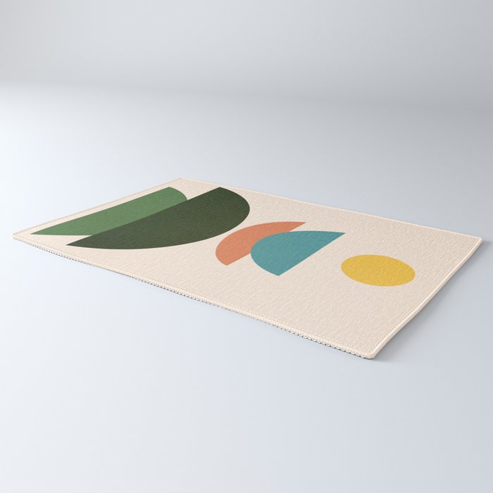 Abstract Shape Design Rug Gallery Image 3