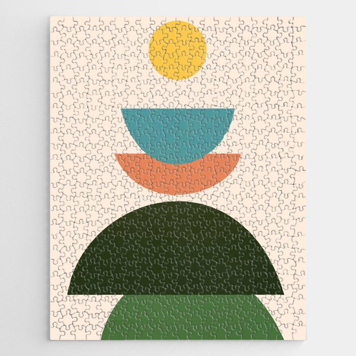 Abstract Shape Design Jigsaw Puzzle Gallery Image 1