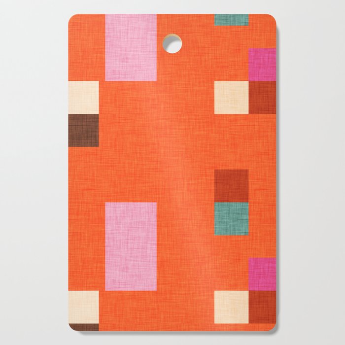 Bold Minimalism Orange Cutting Board Gallery Image 1