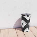 Southwestern  Black and White Travel Mug Gallery Image 4