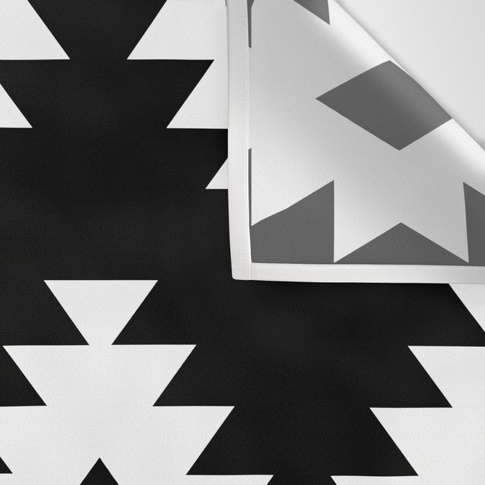 Southwestern  Black and White Wall Tapestry Gallery Image 3