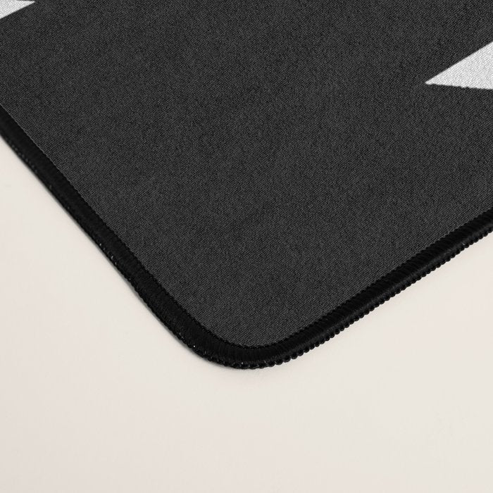 Southwestern  Black and White Desk Mat Gallery Image 4
