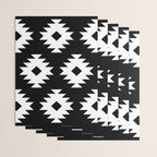 Southwestern  Black and White Wrapping Paper Gallery Image 3