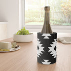 Southwestern  Black and White Wine Chiller Gallery Image 4