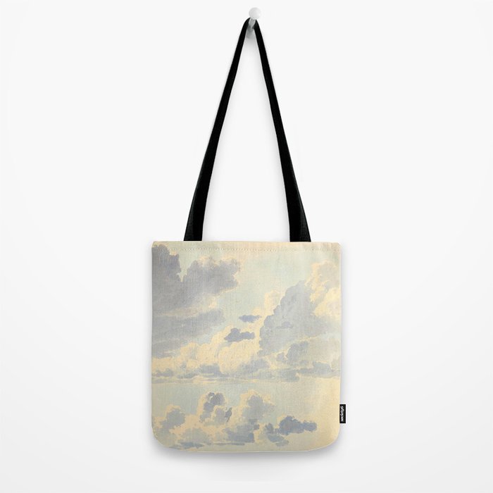 Watercolor Painting Sunrise Clouds Tote Bag Gallery Image 2