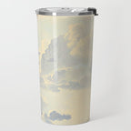 Watercolor Painting Sunrise Clouds Travel Mug Gallery Image 2